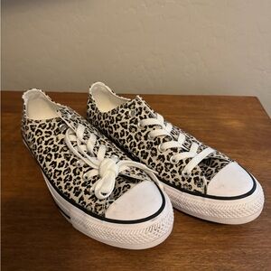 Leopard Print Converse